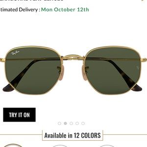 Ray Bans Hexagonal Shape